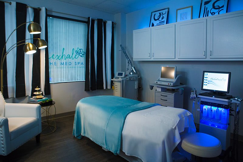 Exhale Med Spa spa room